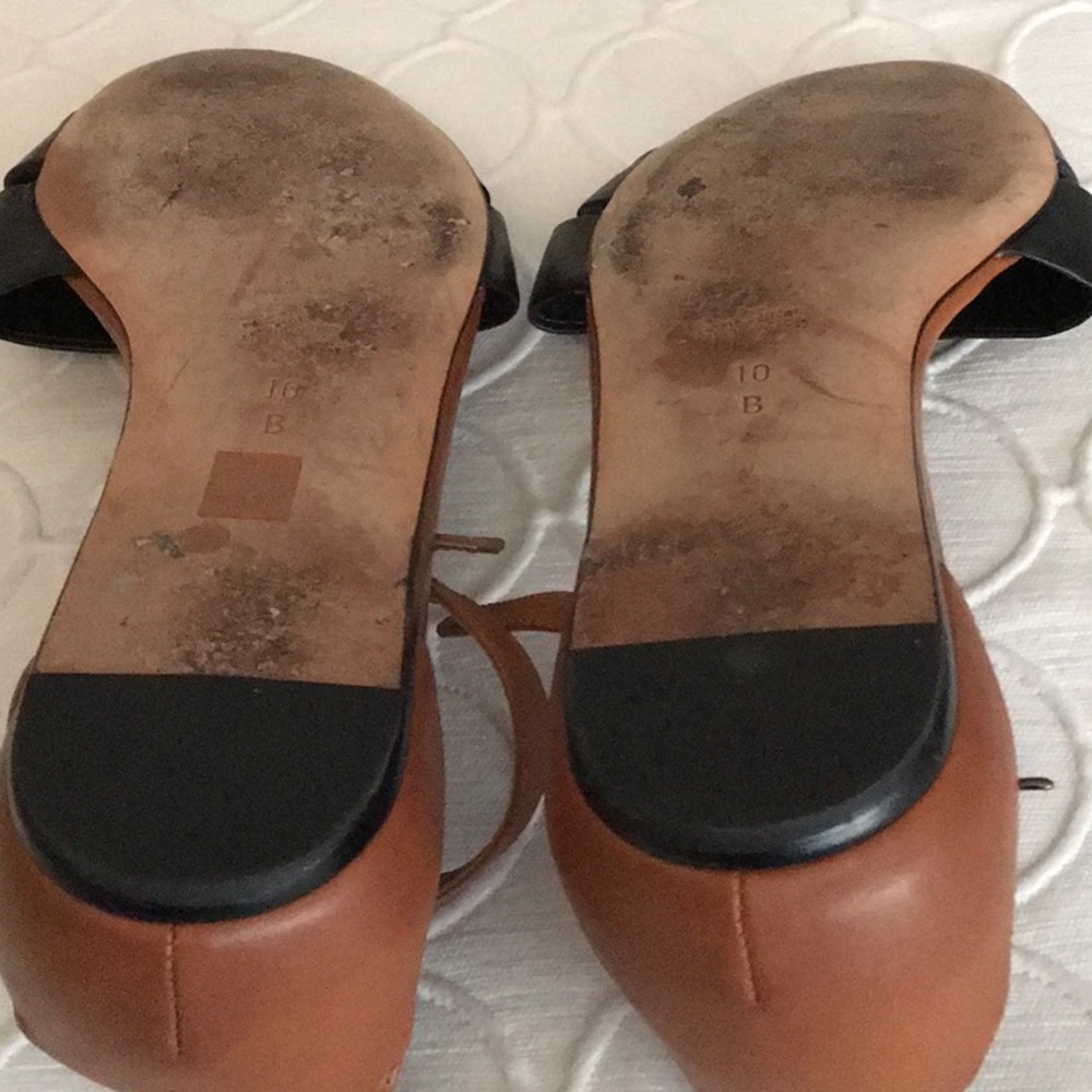 Coach Seabreeze Luxurious Leather sandals  Sz 10 - Picture 5 of 5